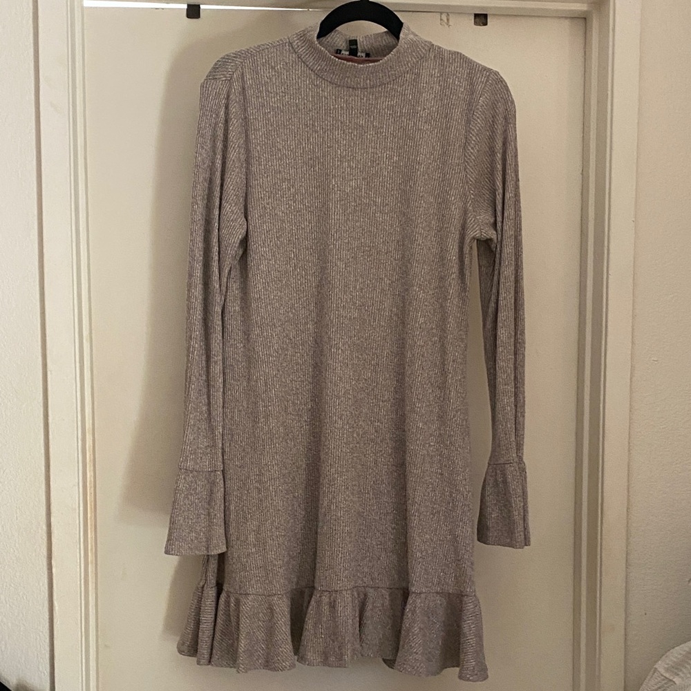 Express Gray Mini Dress